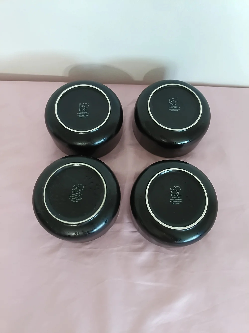 Project 62 Ravenna Matte Speckled Black Dinnerware Set Of 11pc.